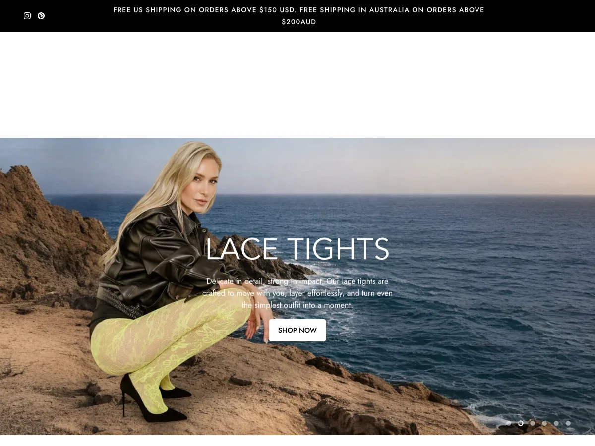 High Heel Jungle Shopify storefront homepage