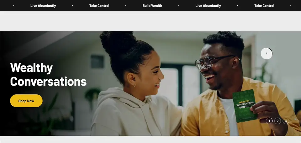 Anthony ONeal Shopify storefront homepage